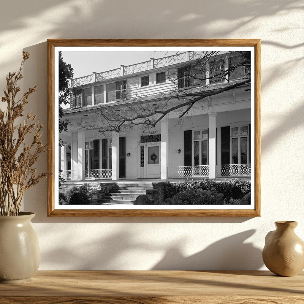 Macon, GA Historic Home Photo from 20th Century