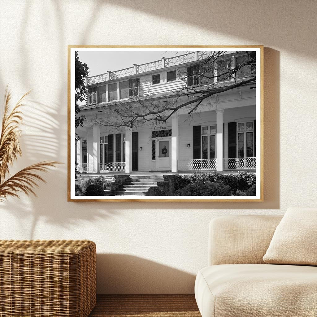 Macon, GA Historic Home Photo from 20th Century