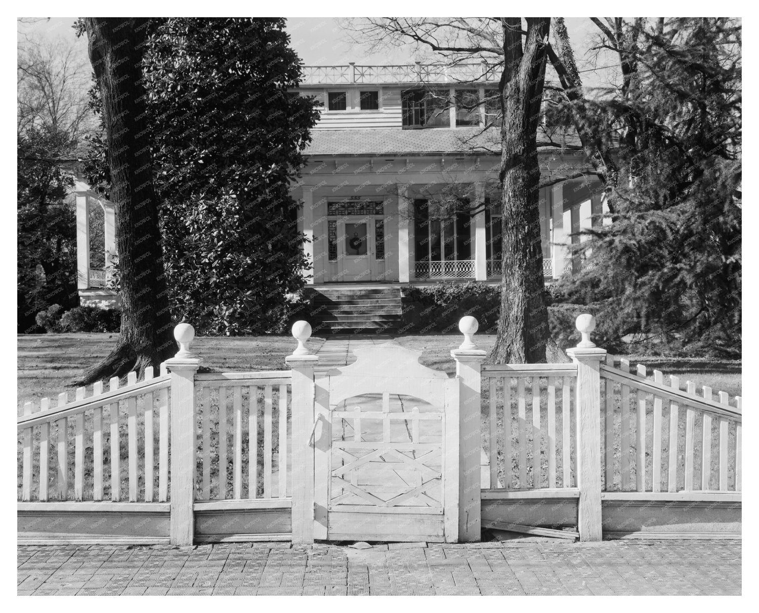 Macon, GA Early 20th Century Architecture Photograph