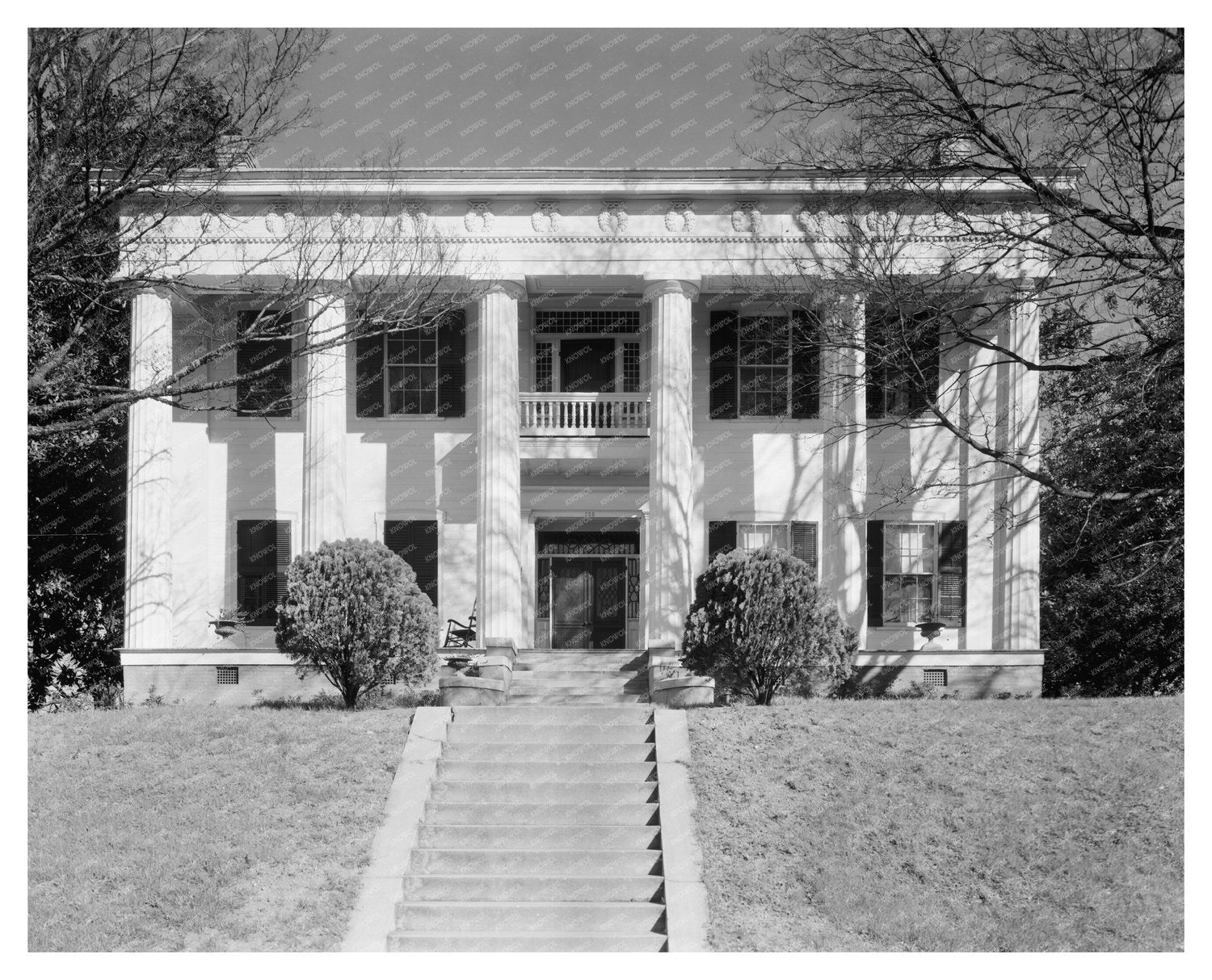Macon, GA Historic Building Photo from 1843