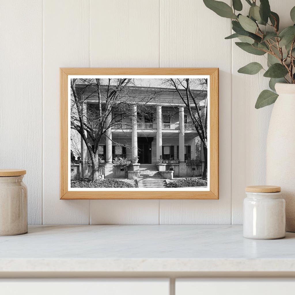 Macon, GA Vintage Architecture Photo, 1953