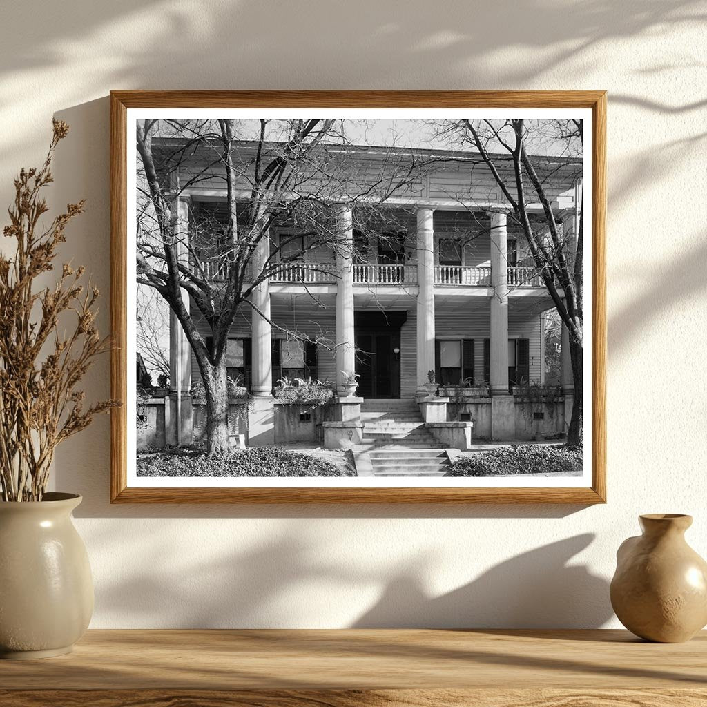 Macon, GA Vintage Architecture Photo, 1953
