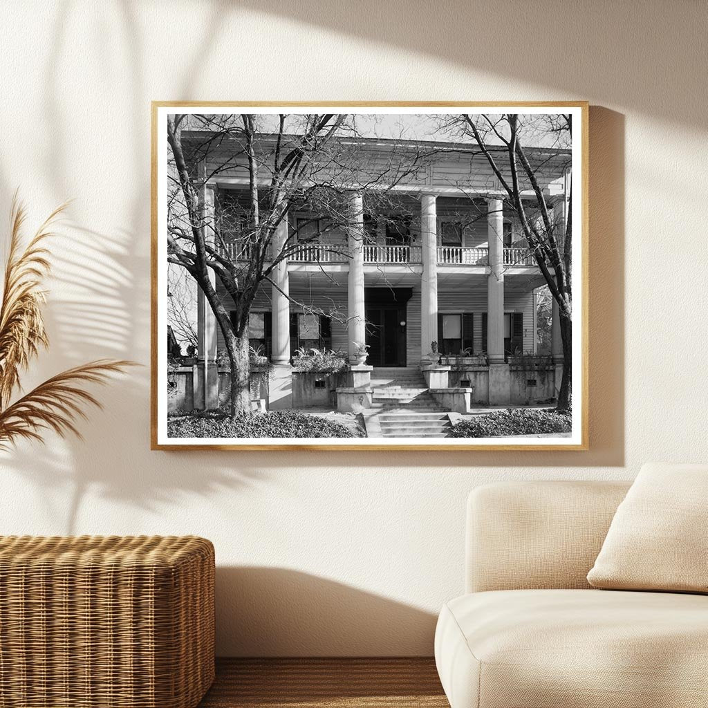 Macon, GA Vintage Architecture Photo, 1953