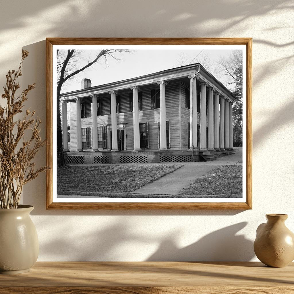 Milledgeville GA Architecture History 1830 Photo