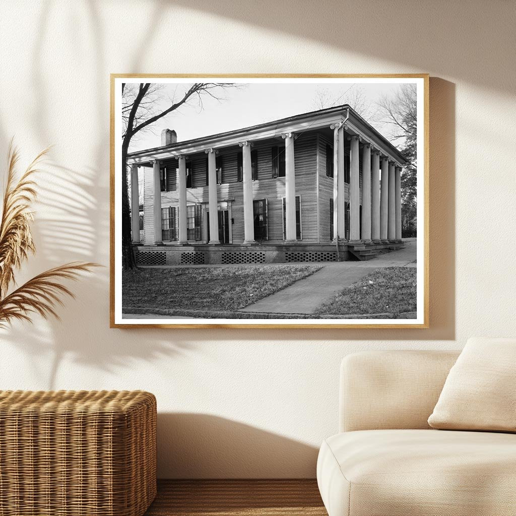 Milledgeville GA Architecture History 1830 Photo