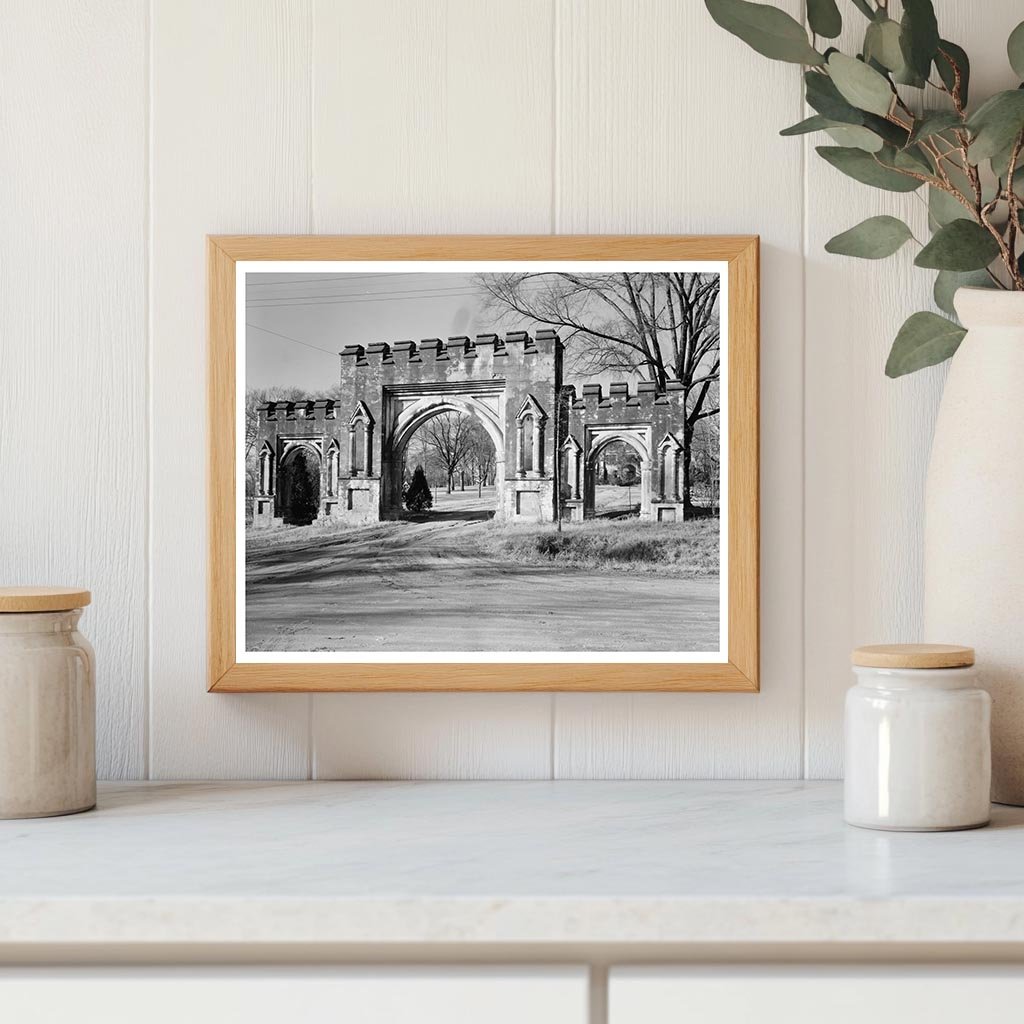 Old State Capitol Milledgeville GA 1807 Vintage Photo