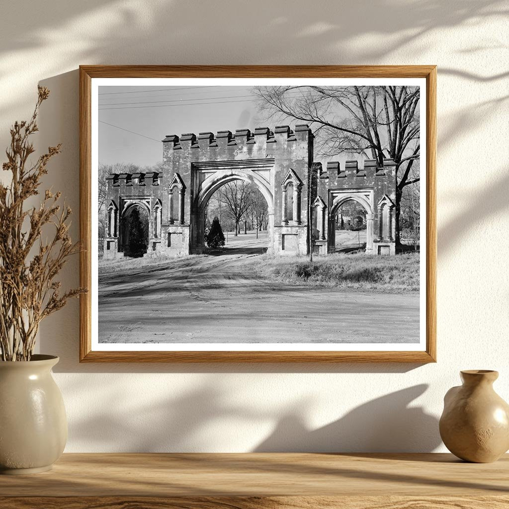 Old State Capitol Milledgeville GA 1807 Vintage Photo