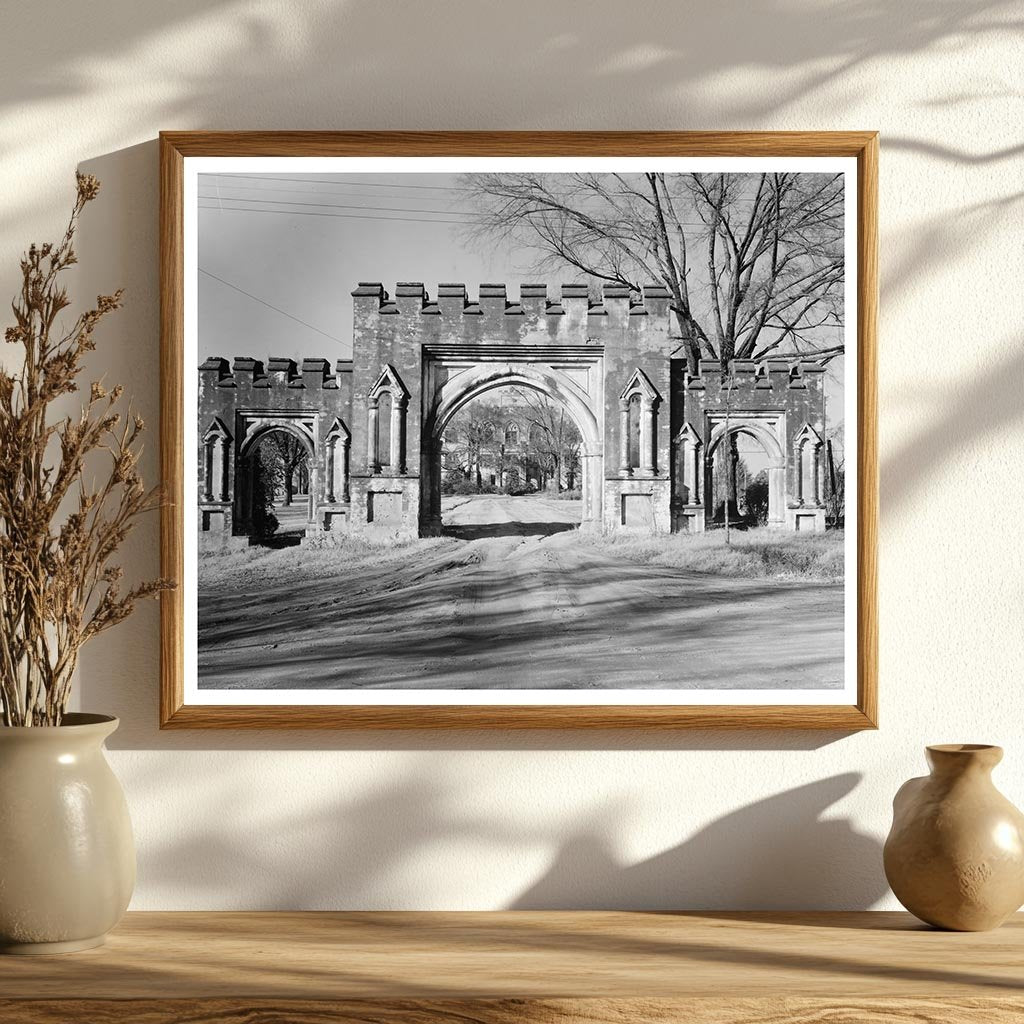 Old State Capitol, Milledgeville, GA 1807 Historical Photo
