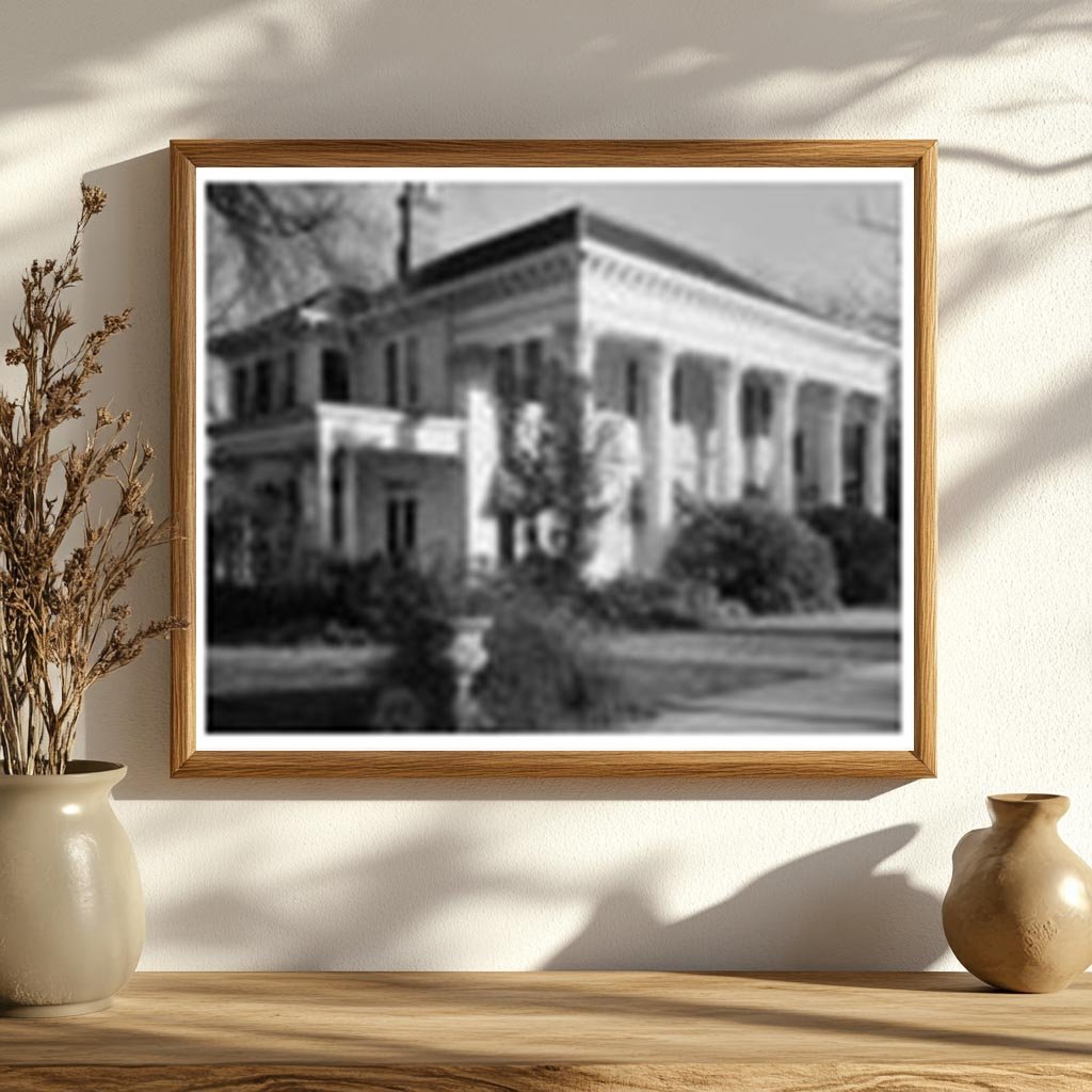 Milledgeville GA Architecture Photo 1953