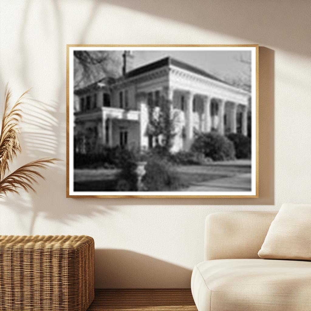 Milledgeville GA Architecture Photo 1953