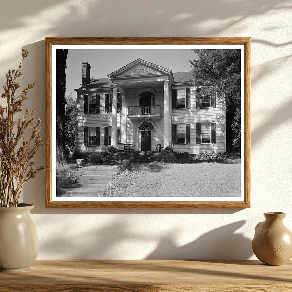 Macon, GA Architectural History - Vintage 1820 Photograph