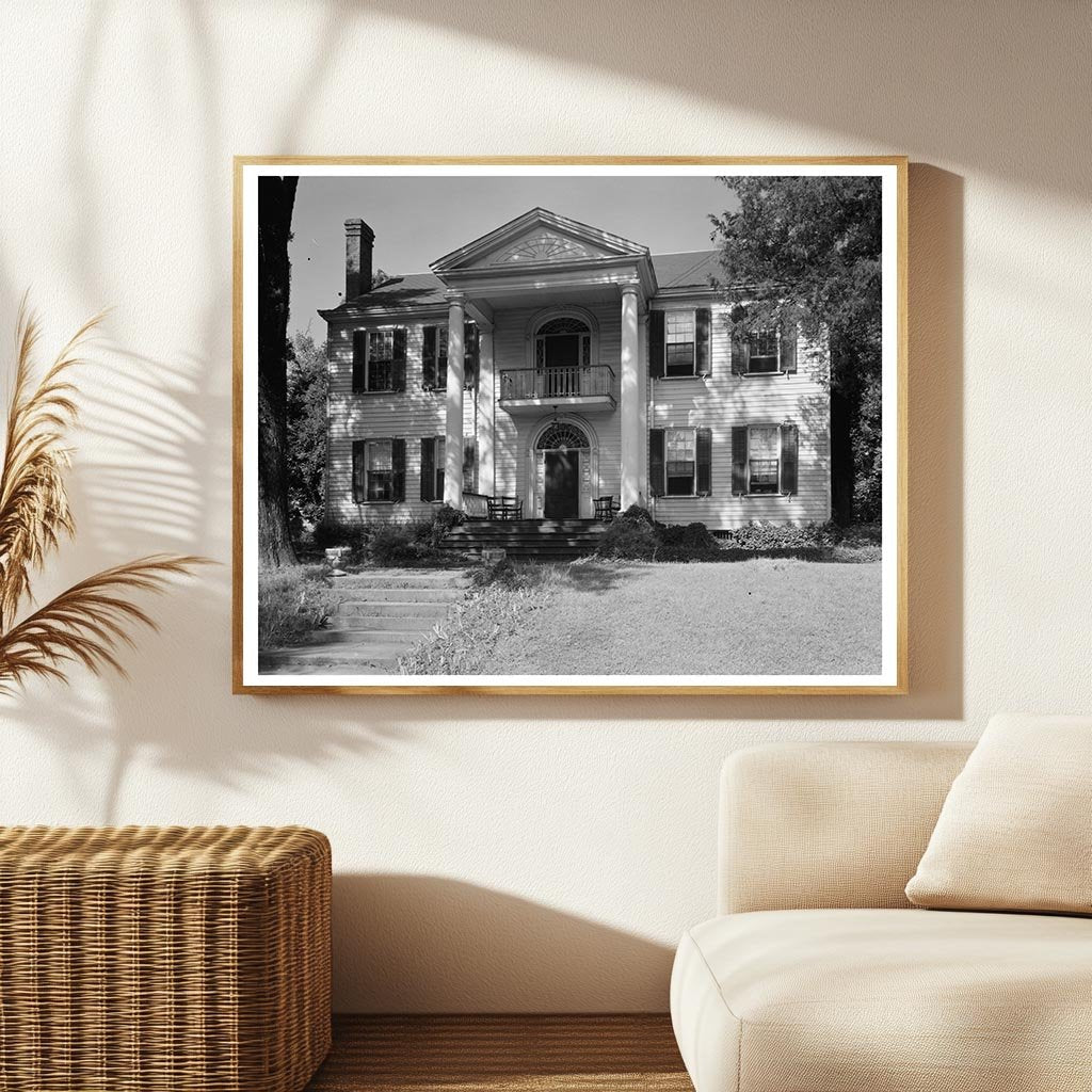 Macon, GA Architectural History - Vintage 1820 Photograph