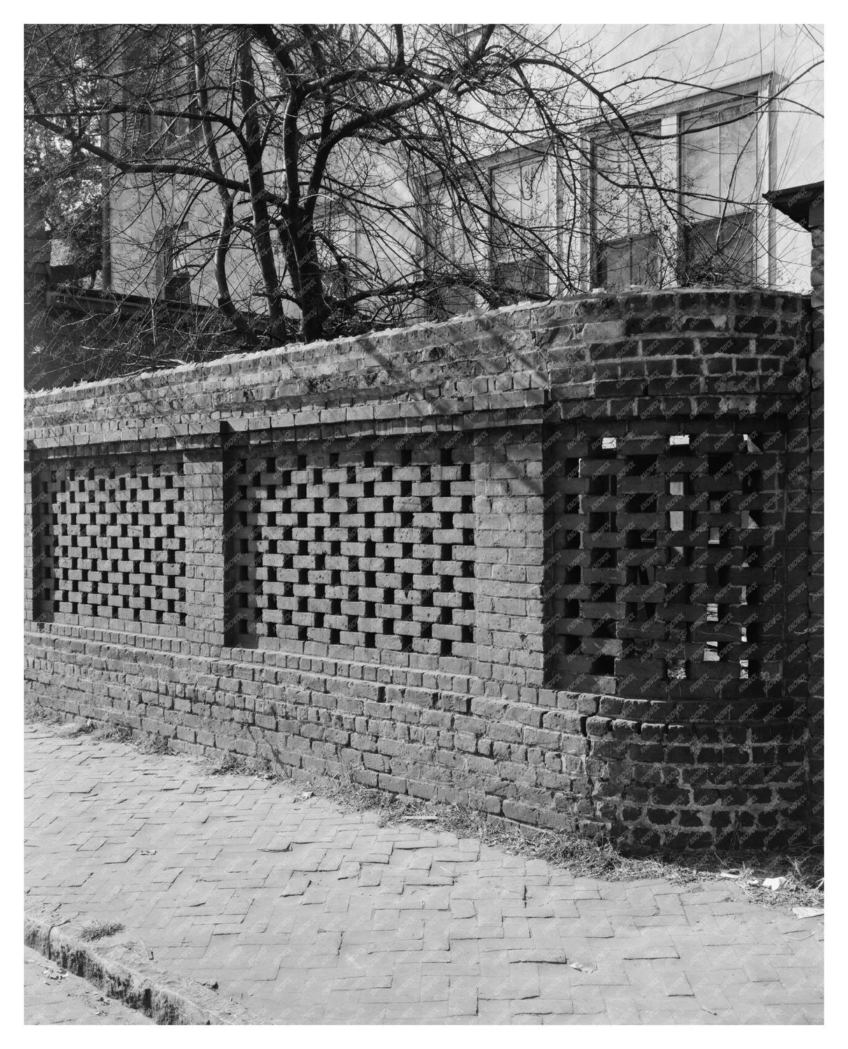 Savannah GA Vintage Architecture Photo, 1733