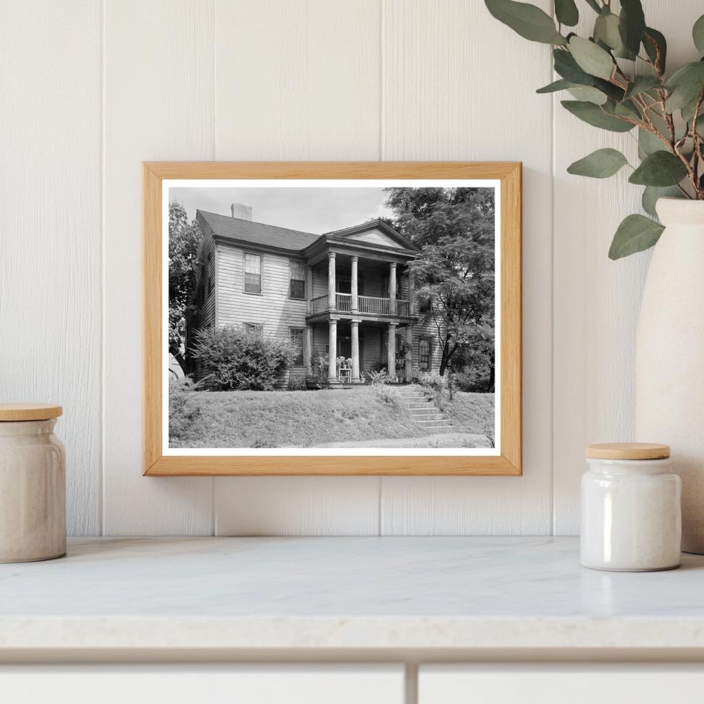 Historic Athens Building, Georgia 1832 - Vintage Photo