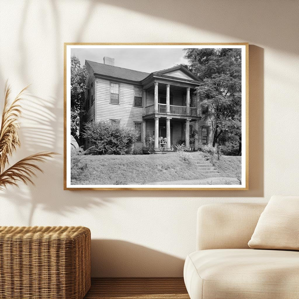 Historic Athens Building, Georgia 1832 - Vintage Photo