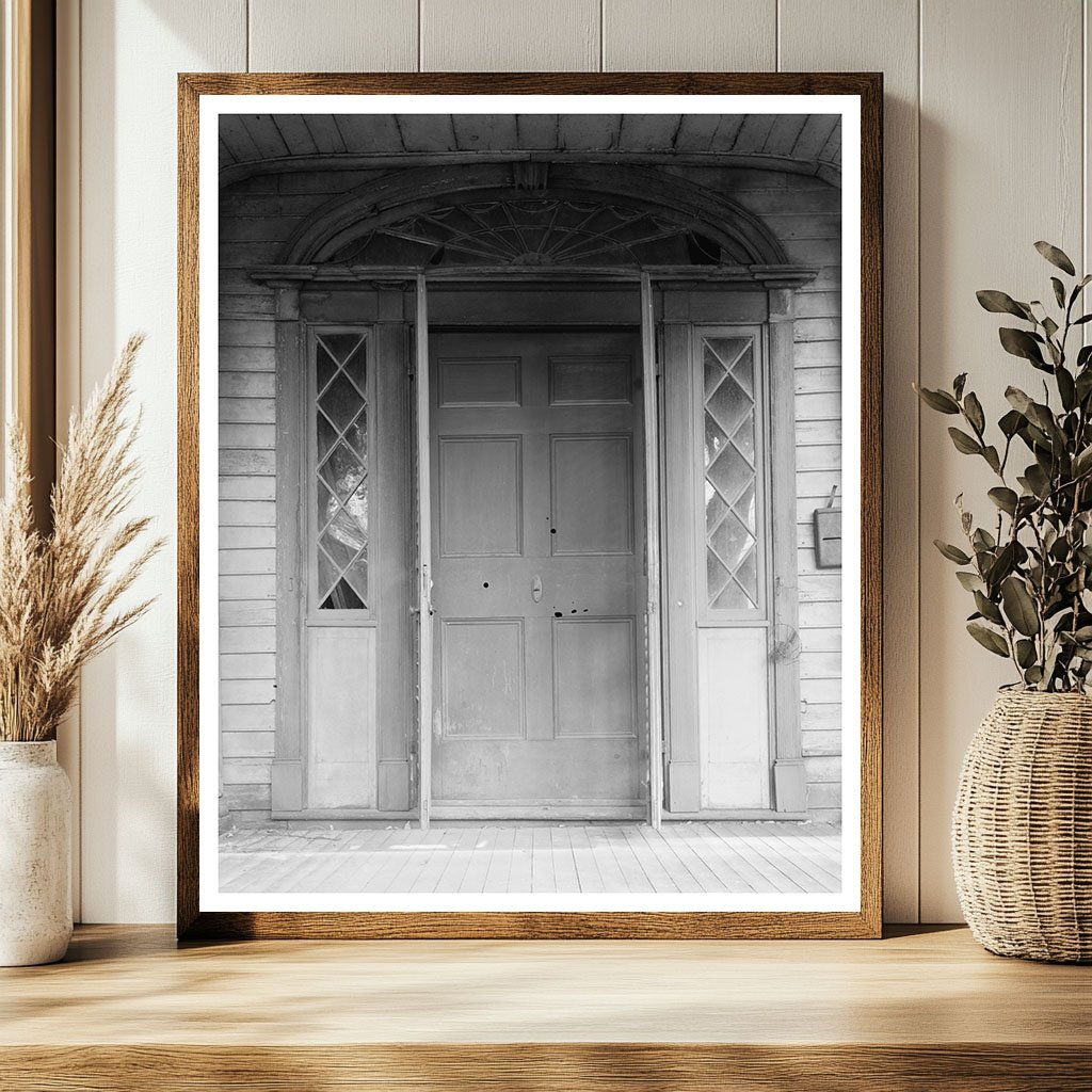 Historic Doorway in Greensboro, Georgia, 1800