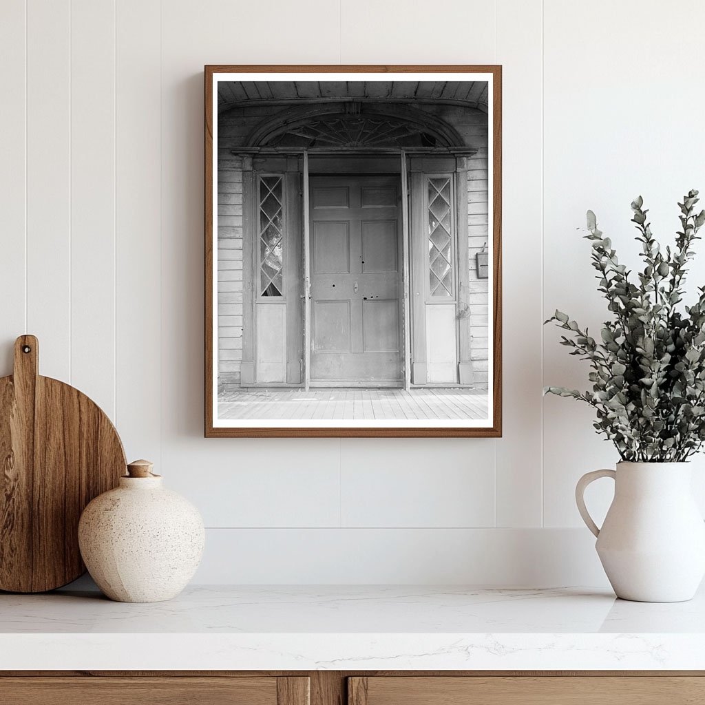 Historic Doorway in Greensboro, Georgia, 1800