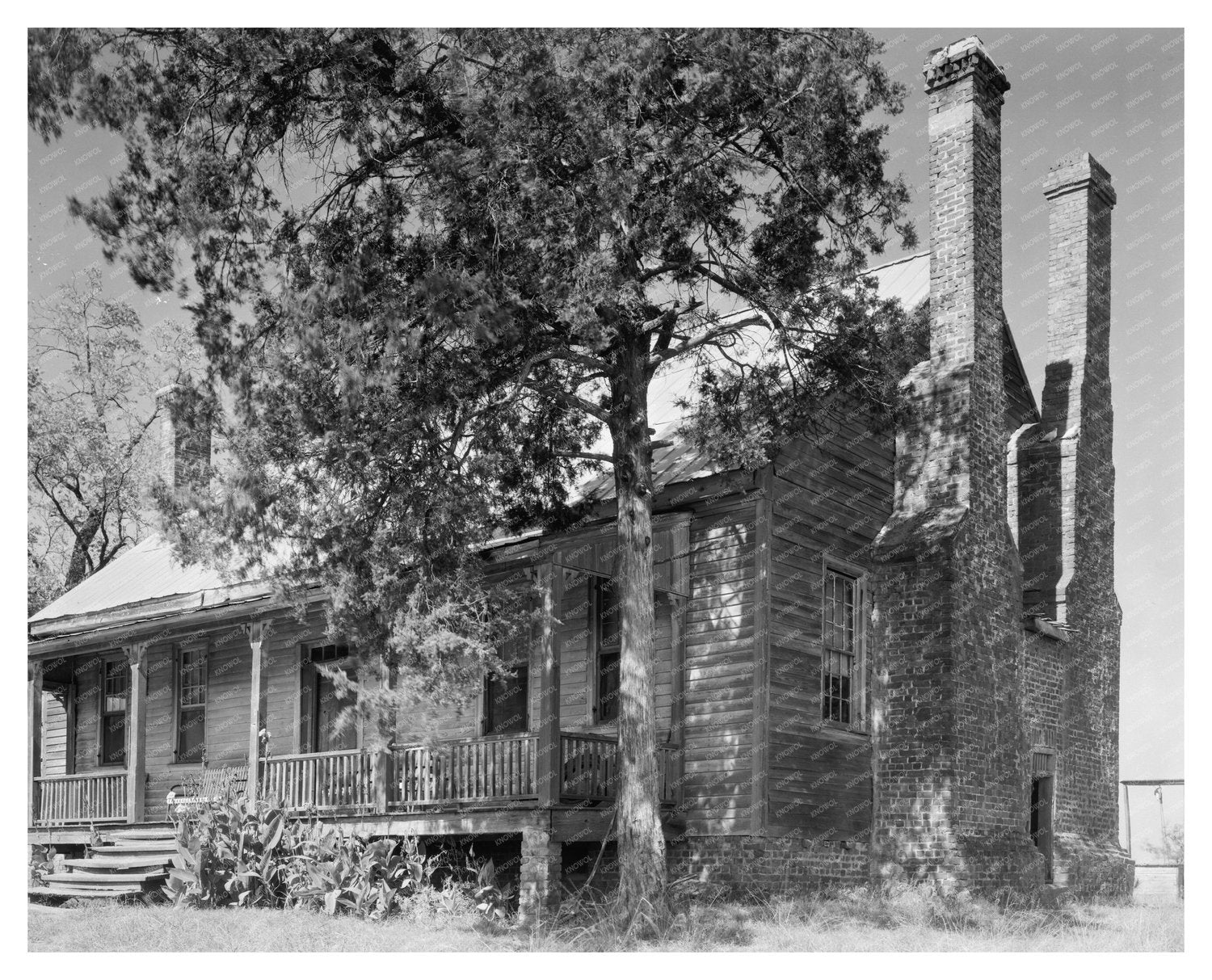 1780 Architecture in Union Point, Greene County, Georgia
