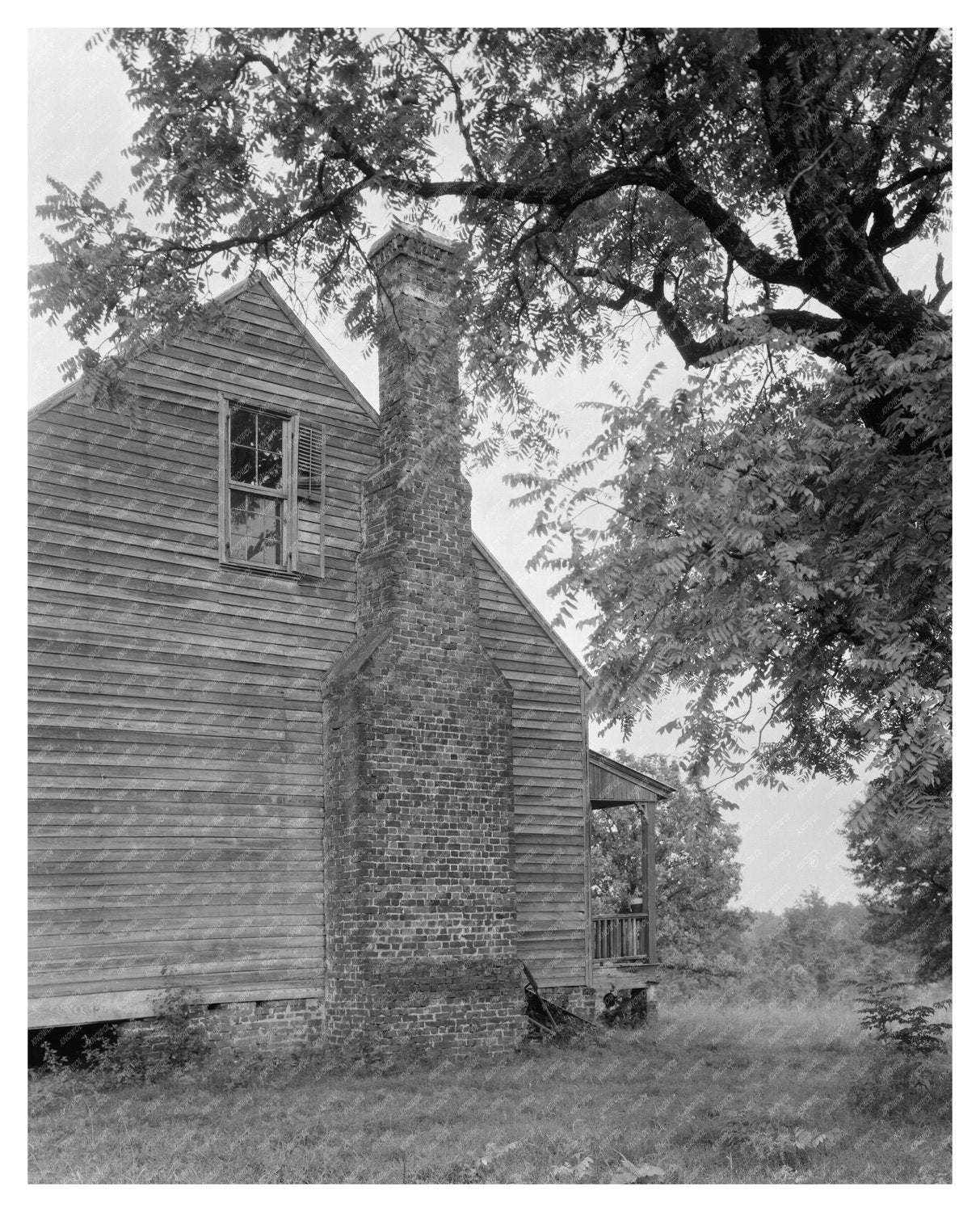 Historic House in Union Point, Georgia, 1780