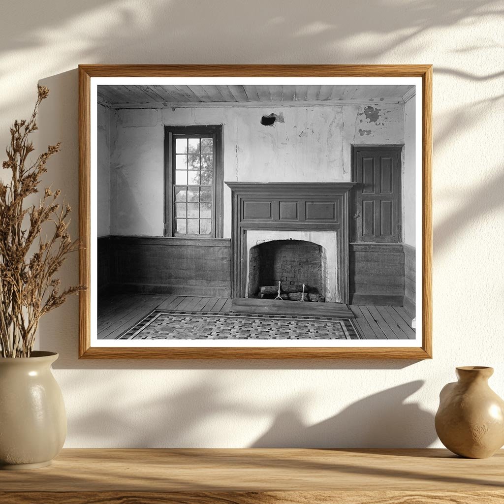 Union Point GA 1780 Vintage Architectural Photograph