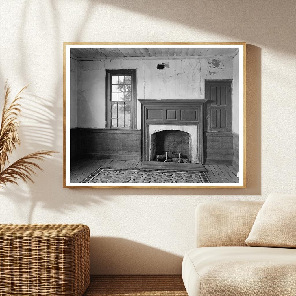 Union Point GA 1780 Vintage Architectural Photograph