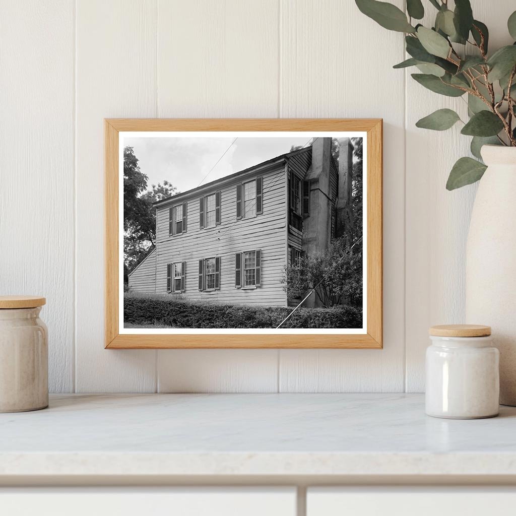Vintage Architecture in Sparta, Georgia, 1953