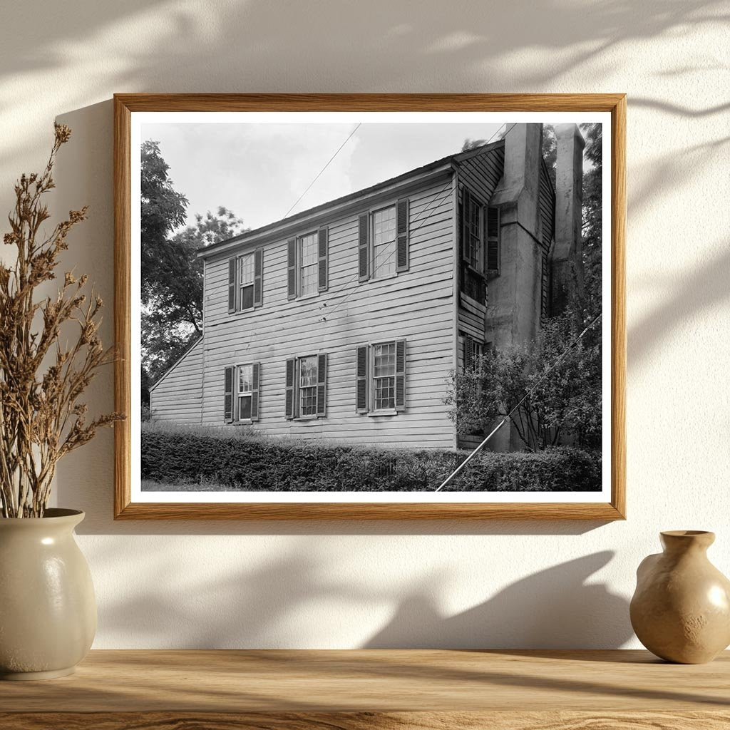 Vintage Architecture in Sparta, Georgia, 1953