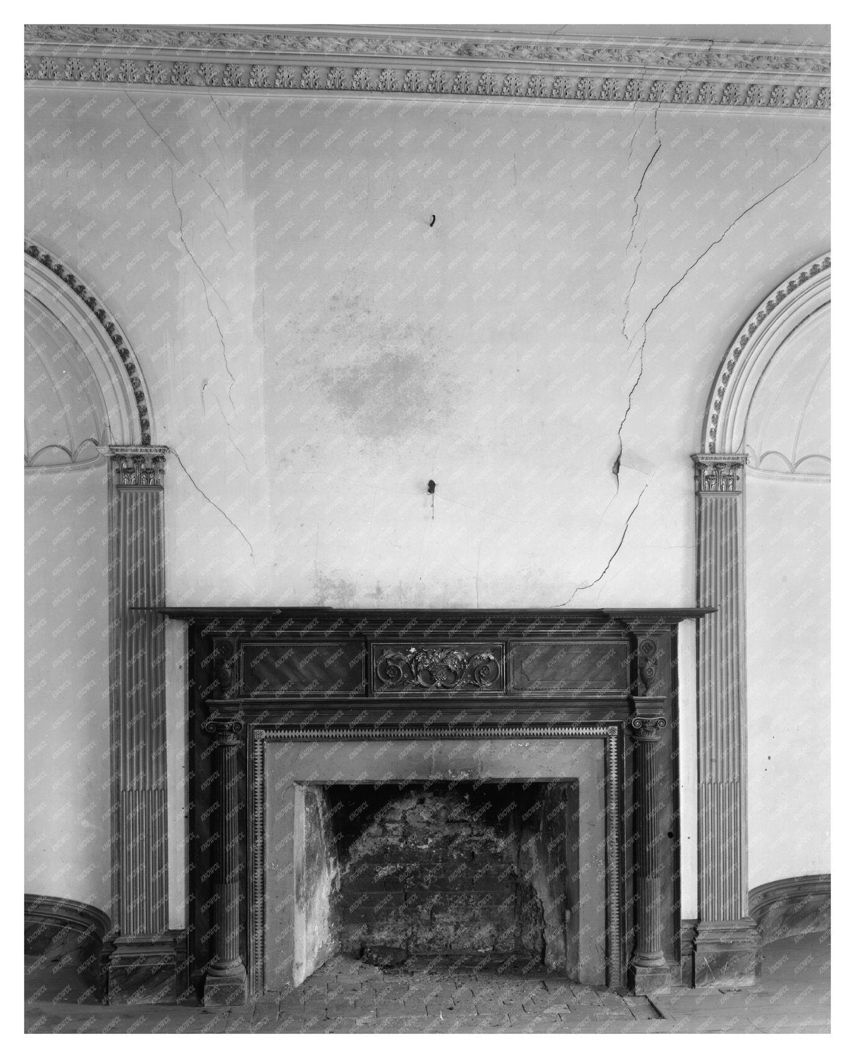 1910s Interior Scene, Haddock, Georgia Architecture