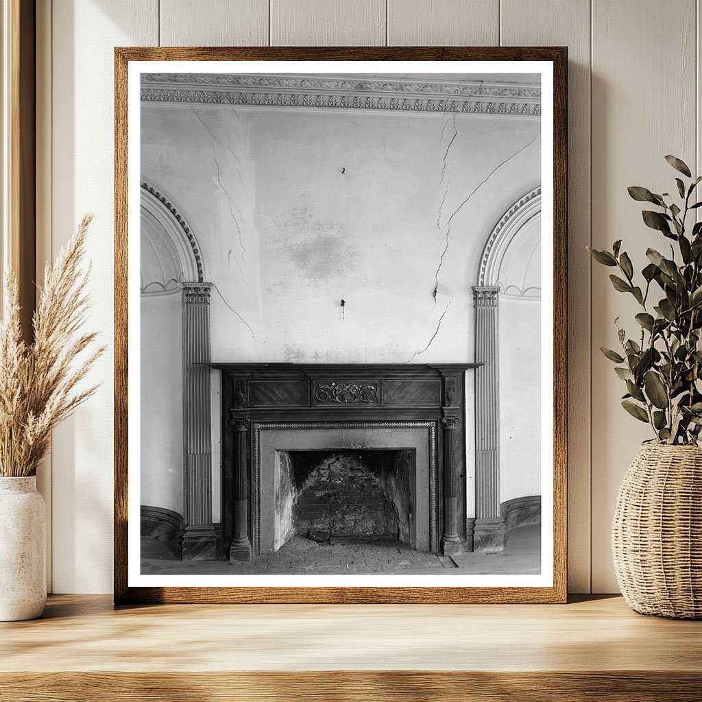 1910s Interior Scene, Haddock, Georgia Architecture