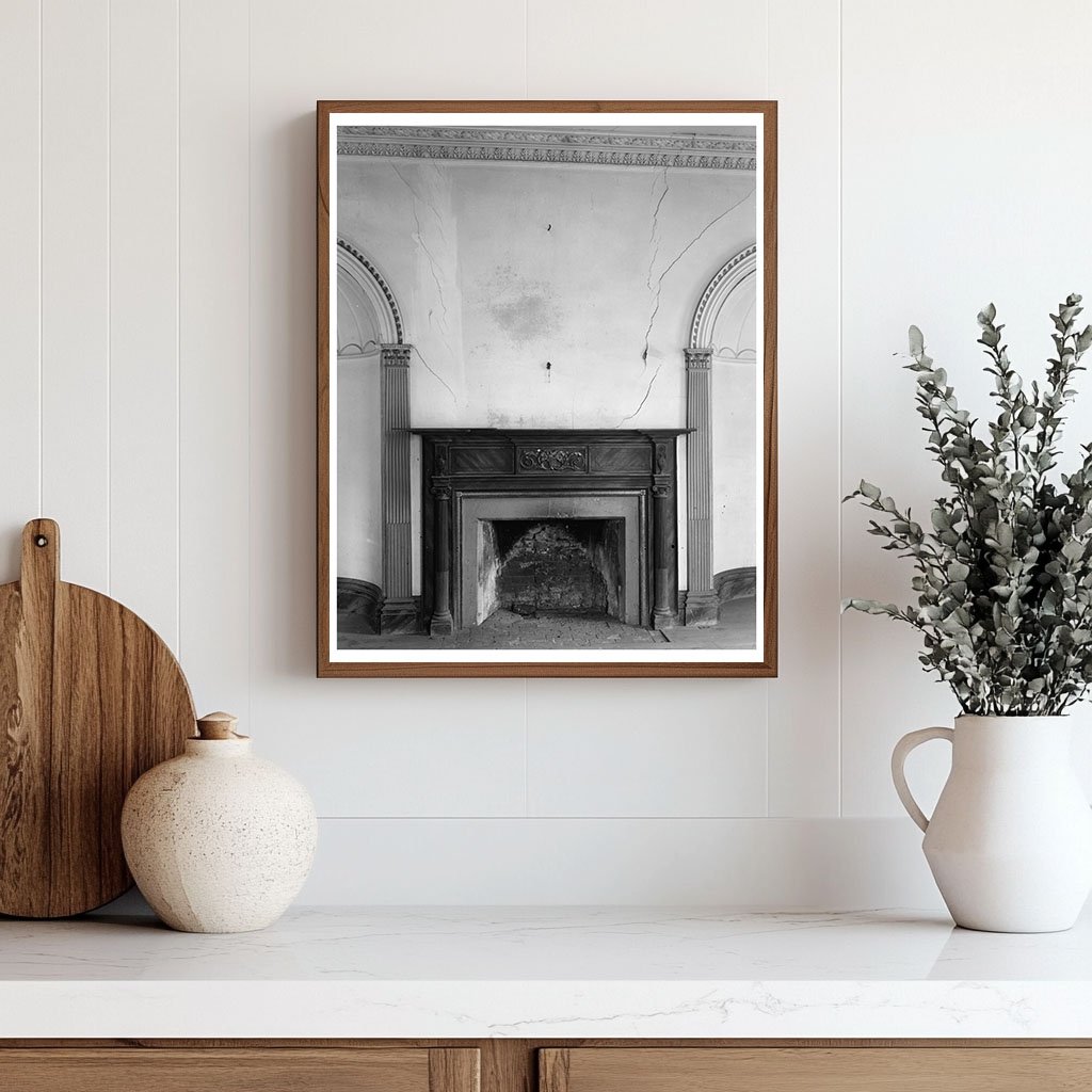 1910s Interior Scene, Haddock, Georgia Architecture