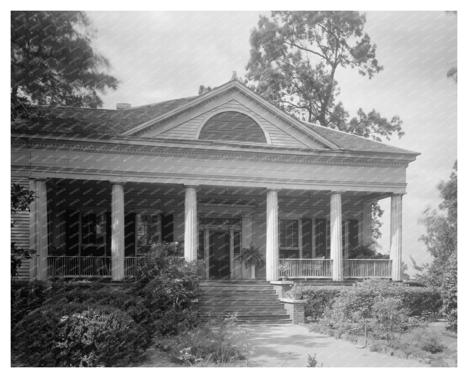 Madison GA Historic Home Photo, Mid-20th Century