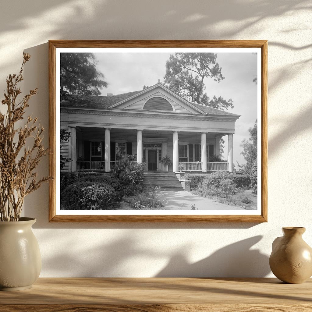 Madison GA Historic Home Photo, Mid-20th Century