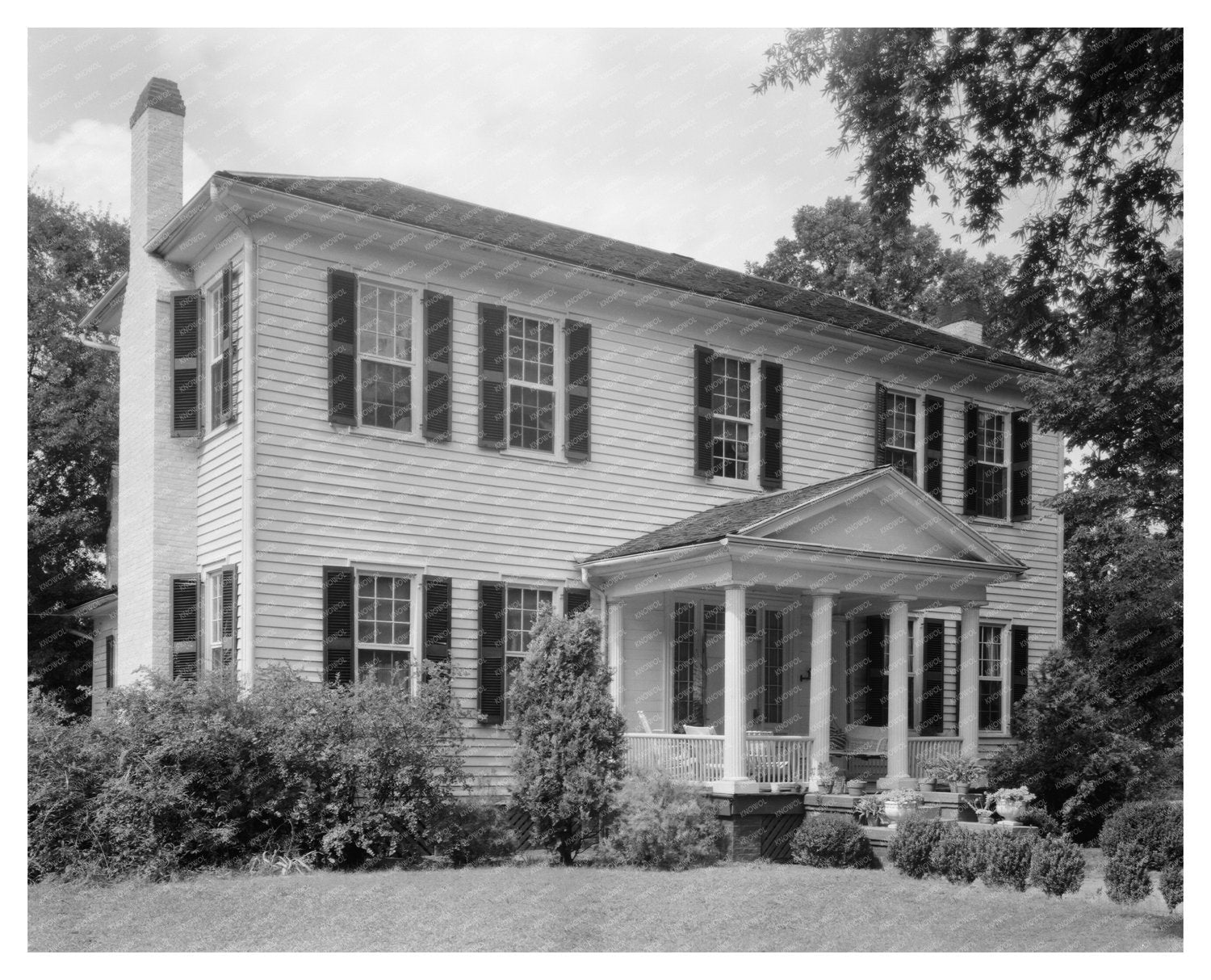 Burney-Lambert House, Madison, GA, c. 1838 Photo