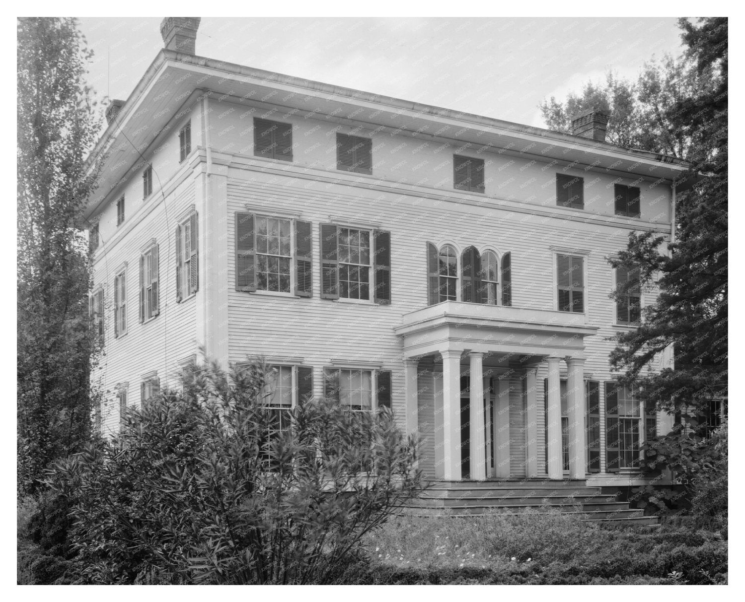 Kolb-Pou-Newton House, Madison, GA 1851 Photograph