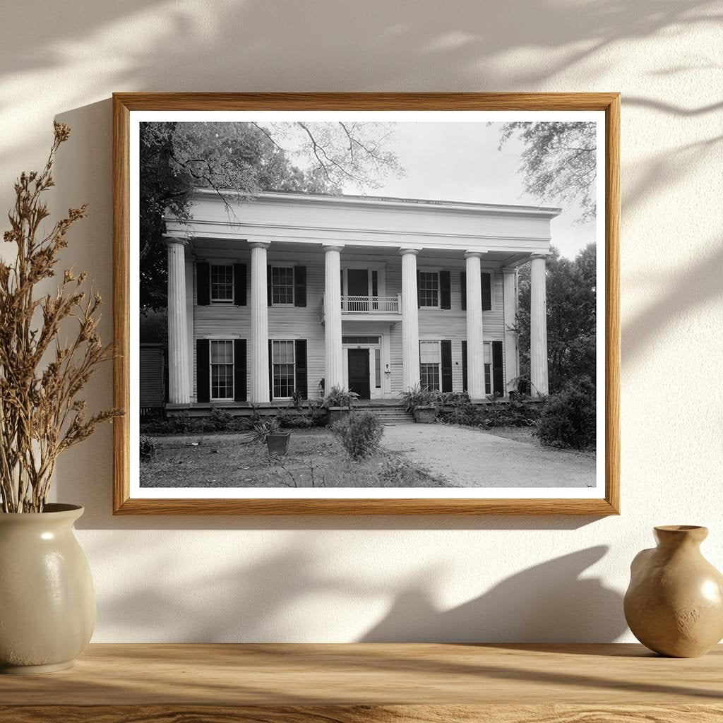 Vintage Architecture in Madison, Georgia, 20th Century