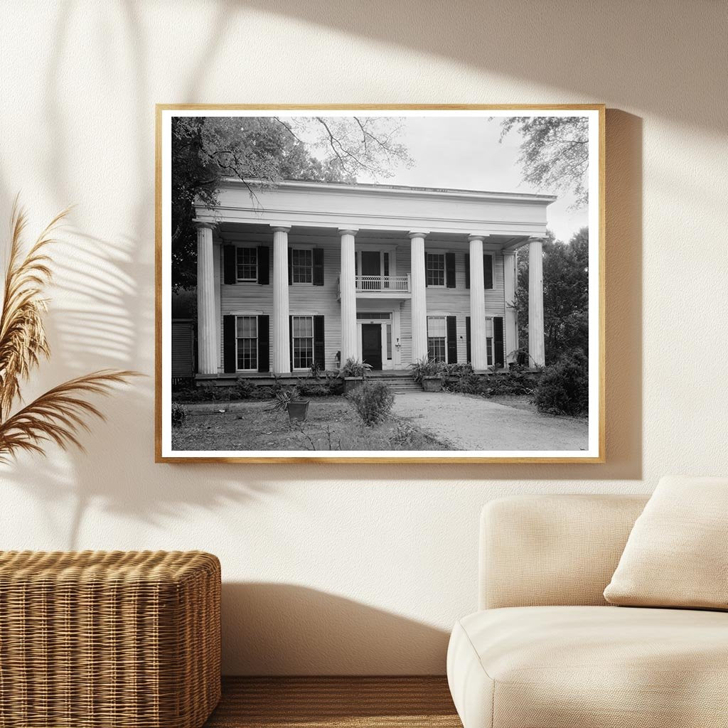 Vintage Architecture in Madison, Georgia, 20th Century