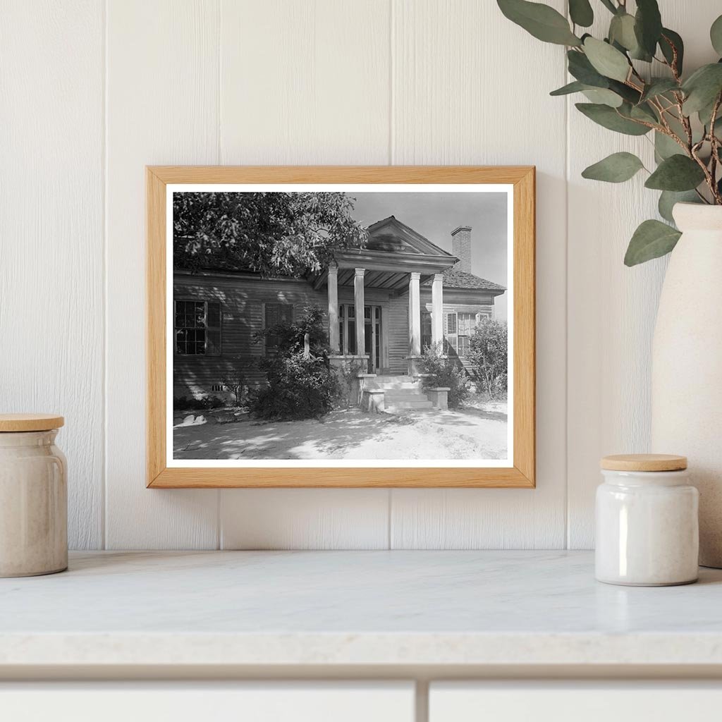 Early 20th Century Lexington, GA Architecture - Vintage Phot