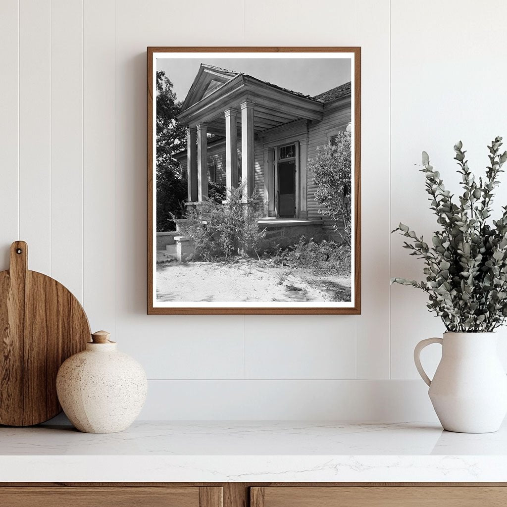 Vintage Photo of Lexington, GA Architecture, 20th Century