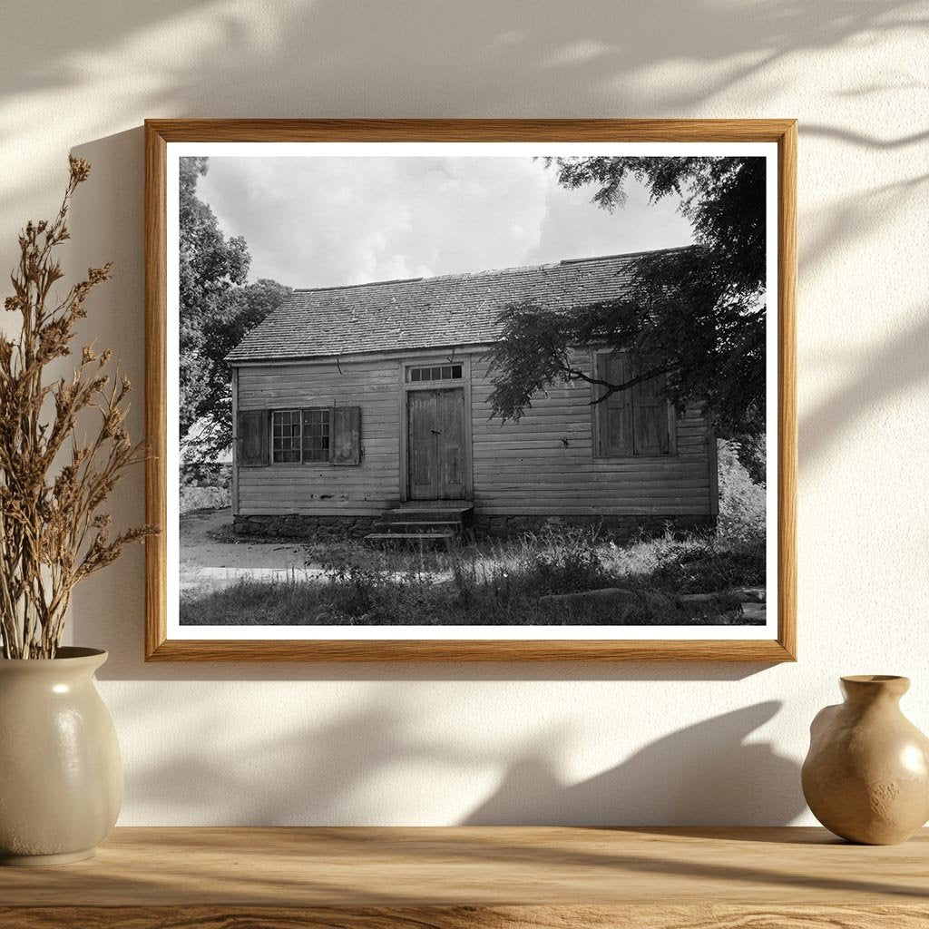 1820 Vintage Photo of Lexington, Georgia Architecture