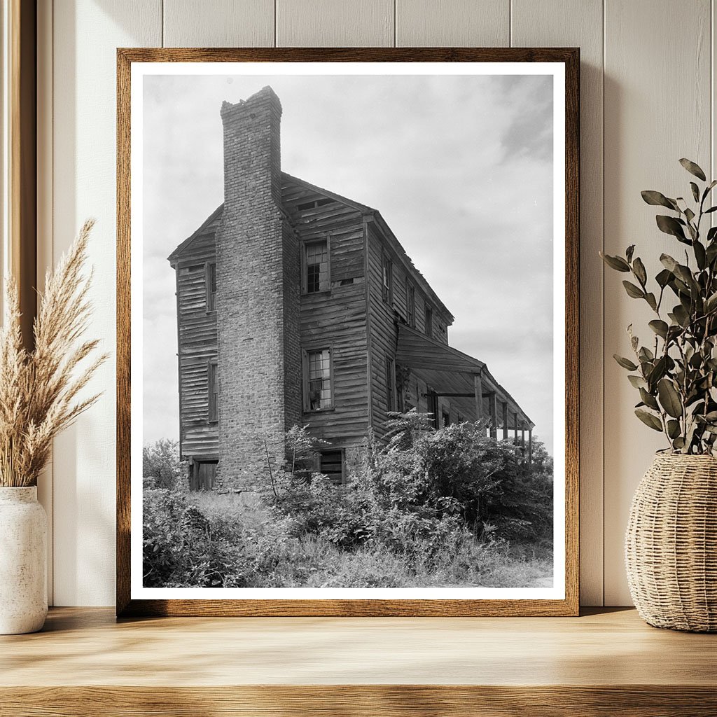 Lexington, GA Vintage Architecture Photo, 1953