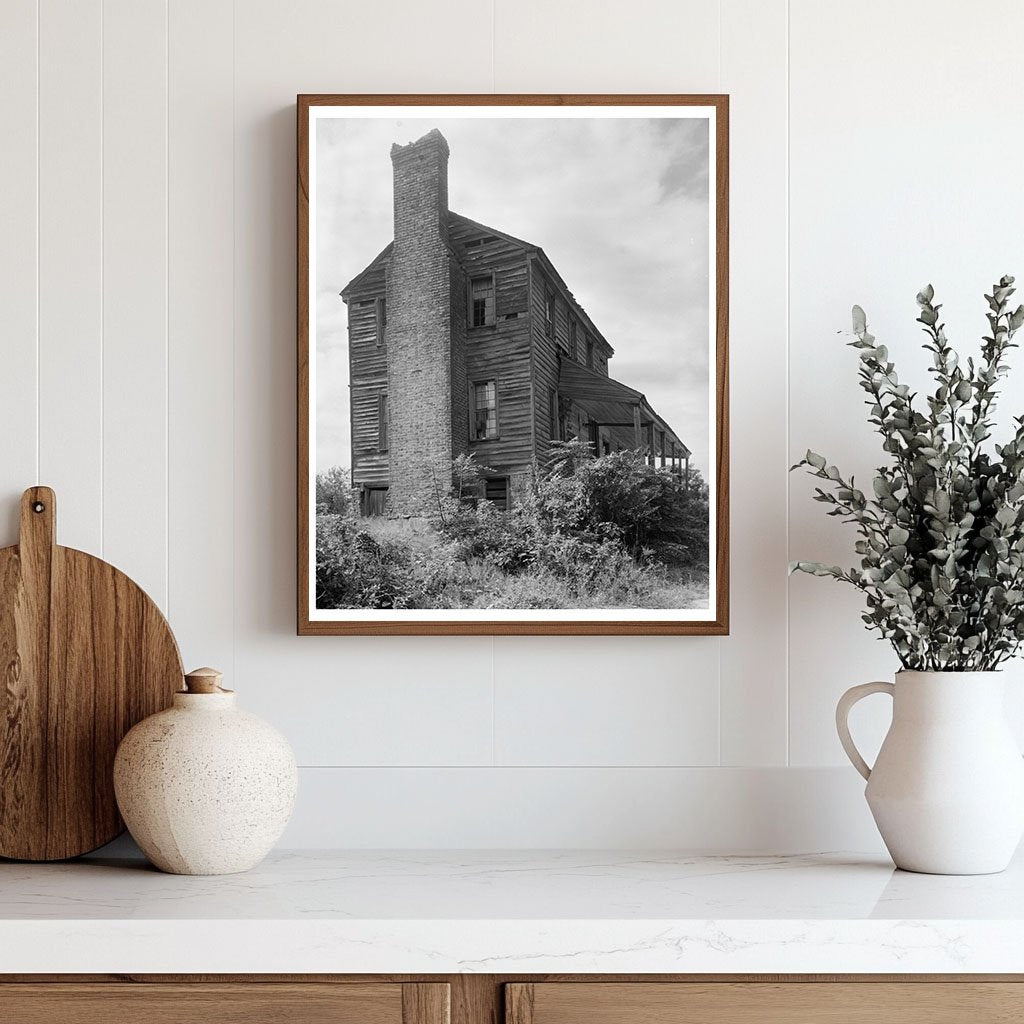 Lexington, GA Vintage Architecture Photo, 1953