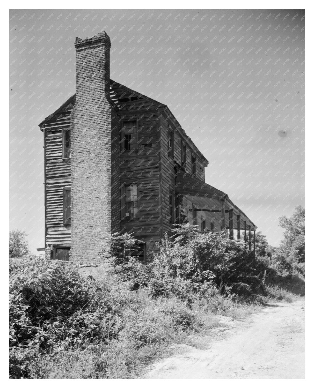 Lexington GA Residence Vintage Photo 1957
