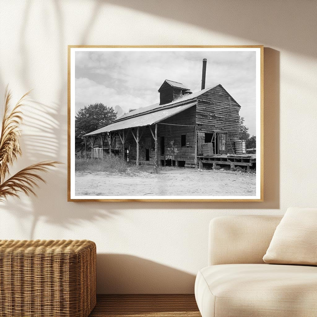 Cotton Gin in Lexington, Oglethorpe County, GA, 1957