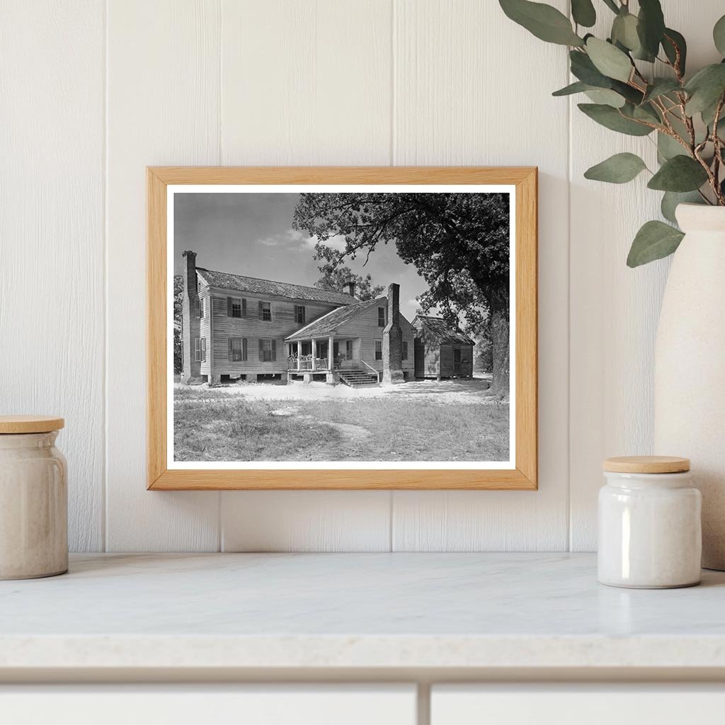 1950s Vintage Homes in Sharon, Georgia Architecture