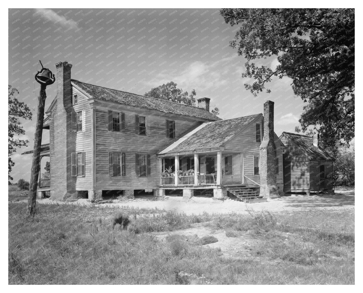 Taliaferro County, GA Architecture Photo, 1953