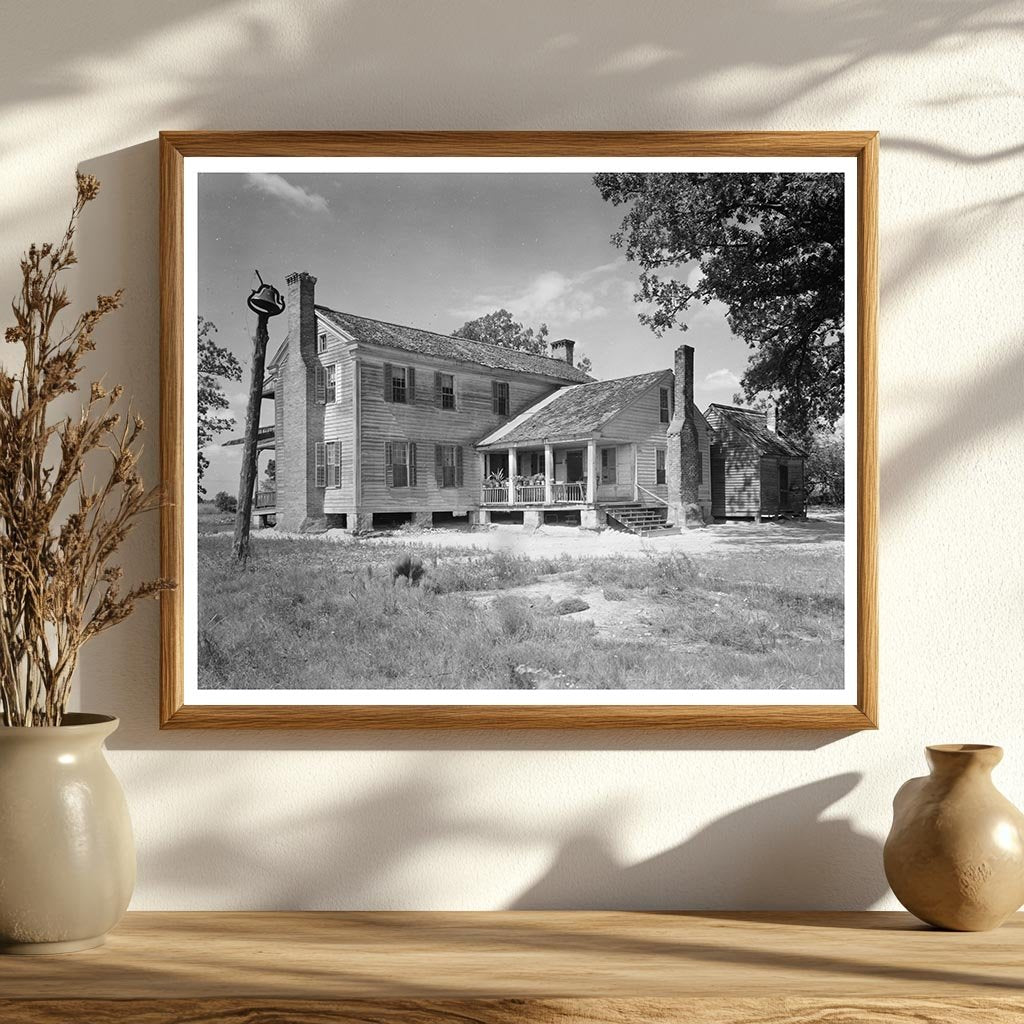 Taliaferro County, GA Architecture Photo, 1953