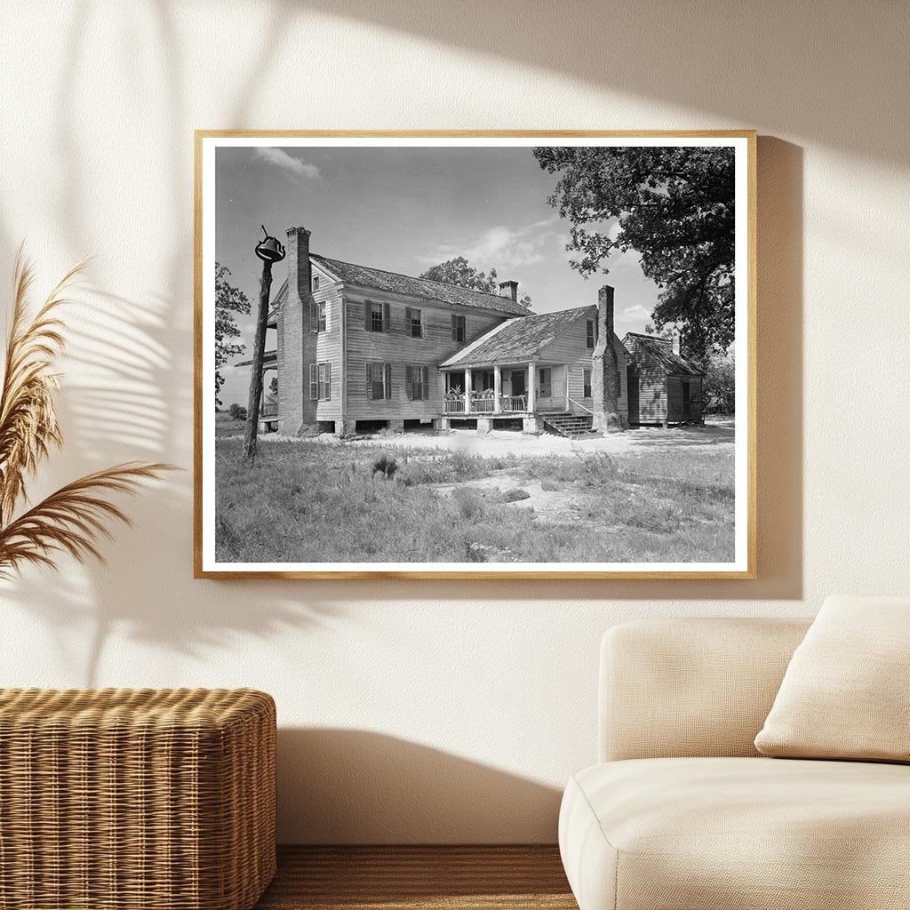Taliaferro County, GA Architecture Photo, 1953