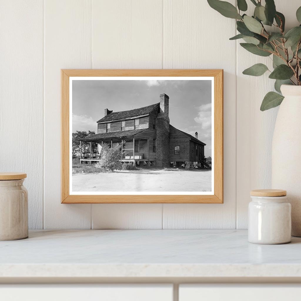 Sharon, GA Vintage House Photo - 1953 Architectural Insight