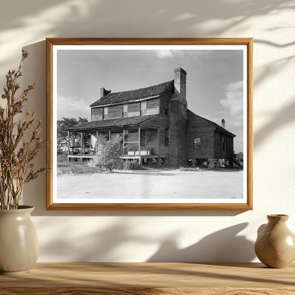 Sharon, GA Vintage House Photo - 1953 Architectural Insight