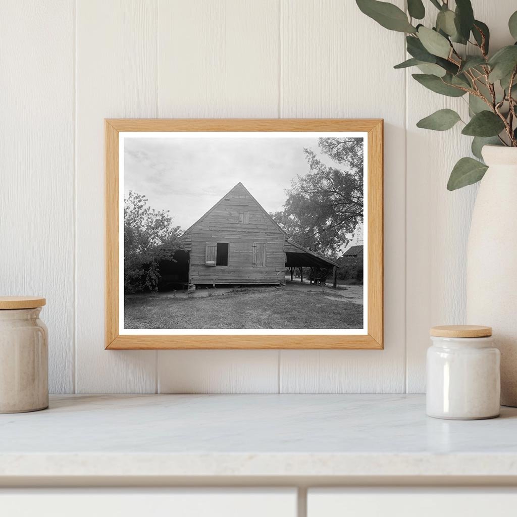 Vintage Barn Photo, Wilkes County, Georgia 20th Century